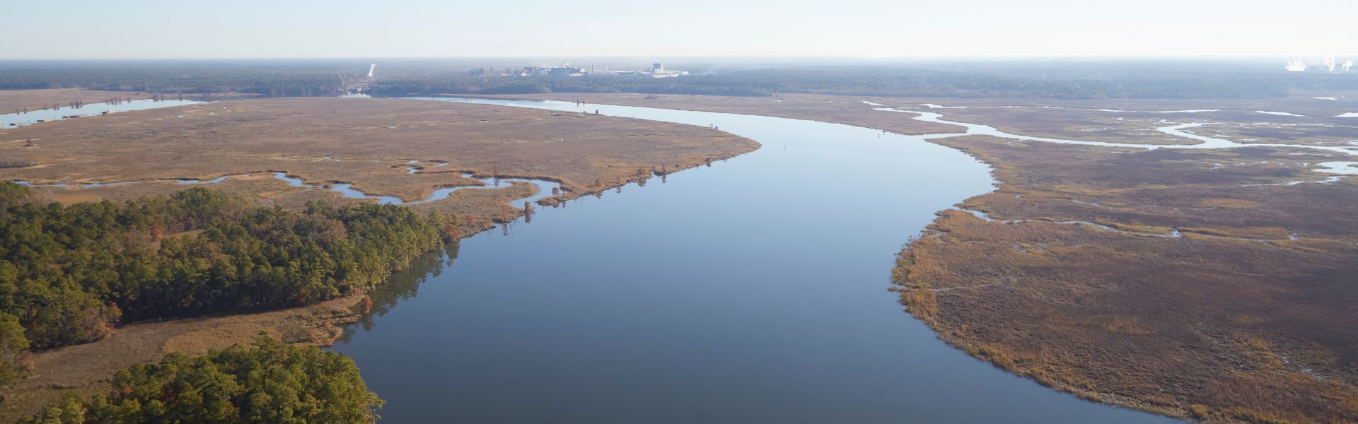 Goose Creek, view from Charleston's plant